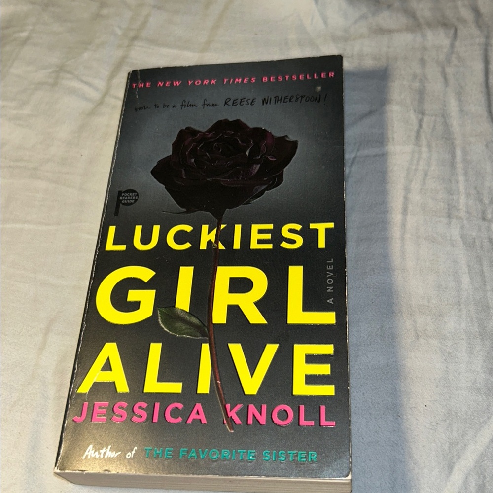 📚BOOK SALE 5 for $20📚 Luckiest Girl Alive by Jessica Knoll, Paperback, 2018